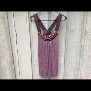 Beaded tank top